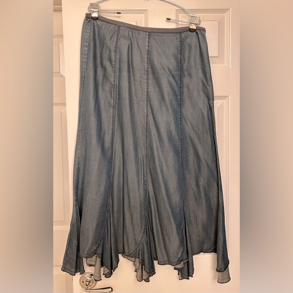 Nic and Zoe Gored Midi Skirt